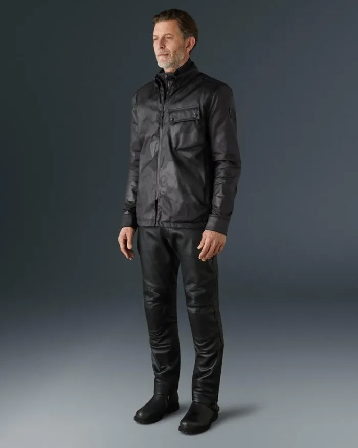 Waxed Motorcycle Jackets Men Belstaff Sirocco Motorcycle Overshirt Black Waxed Motorcycle Jackets Men Belstaff Sirocco Motorcycle Overshirt Black