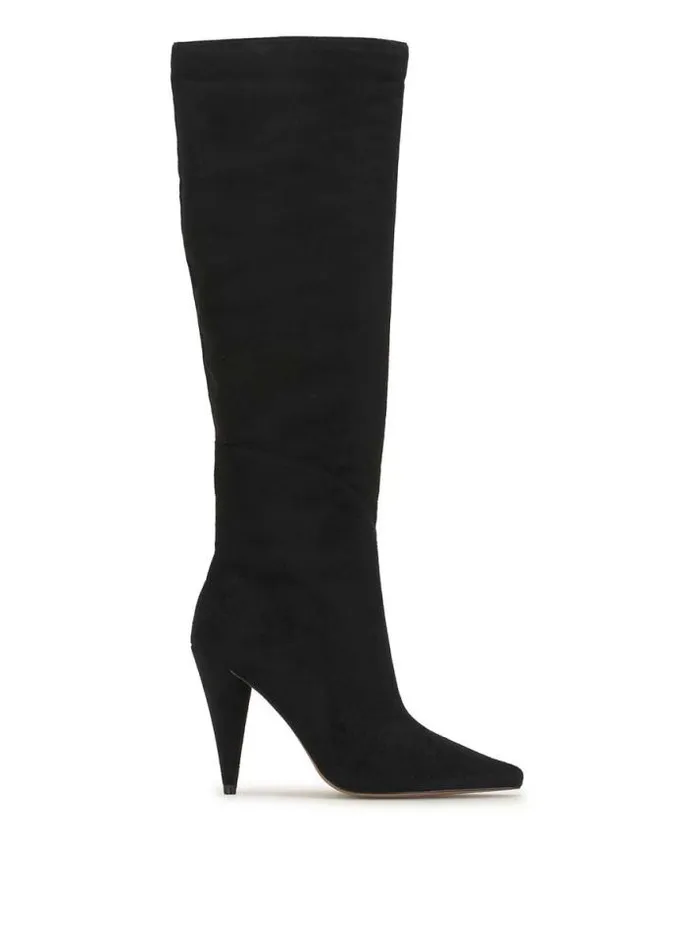 Wide Width Shoes Jessica Simpson Maynard Knee High Boot In Black Suede
