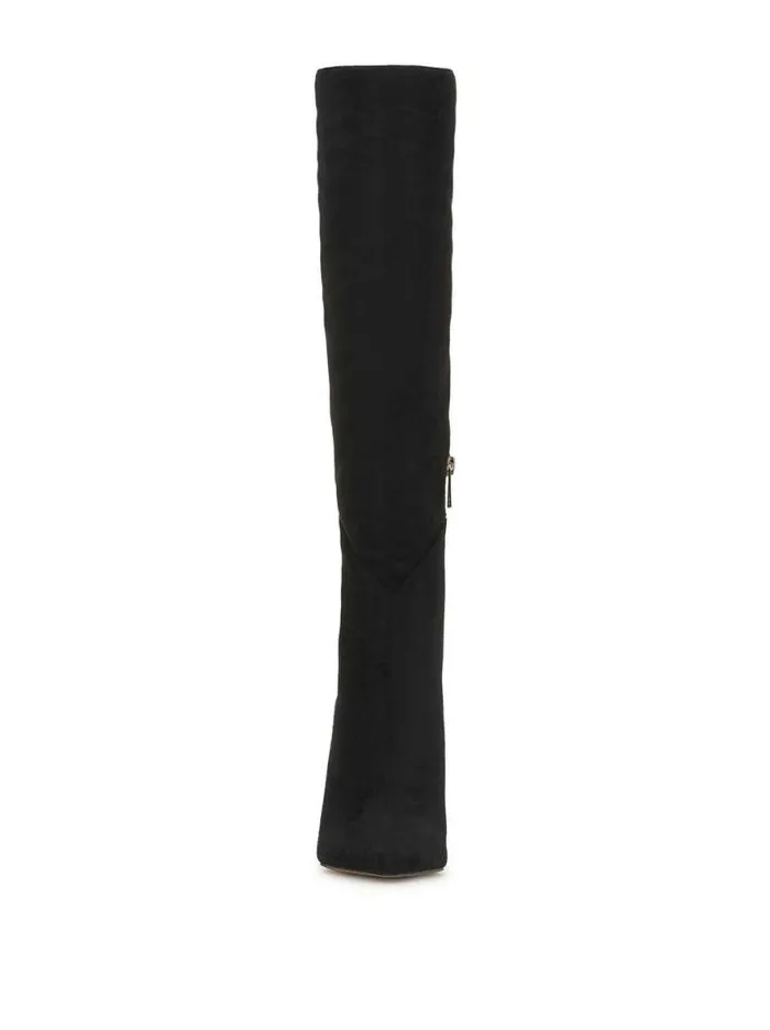 Wide Width Shoes Jessica Simpson Maynard Knee High Boot In Black Suede