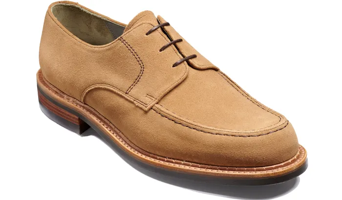 Wilson 8211 Snuff Suede Men Barker Shoes Mens Derbys