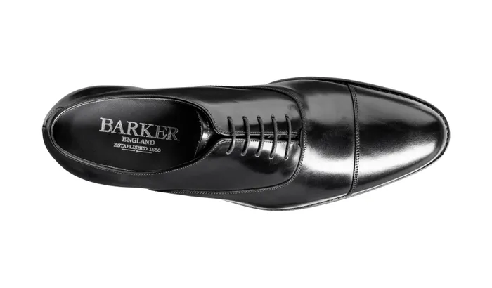 Winsford 8211 Black HiShine Men Barker Shoes Wedding Shoes