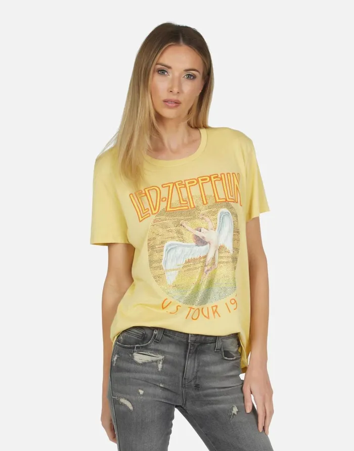 Wolf Led Zeppelin Pollen Women039s Lauren Moshi Short Sleeve