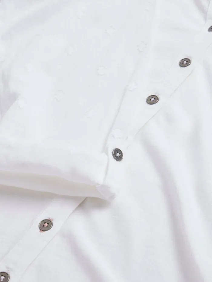 Women ANNIE MIX JERSEY SHIRT Pale Ivory White Stuff Shirts and Blouses Women ANNIE MIX JERSEY SHIRT Pale Ivory White Stuff Shirts and Blouses