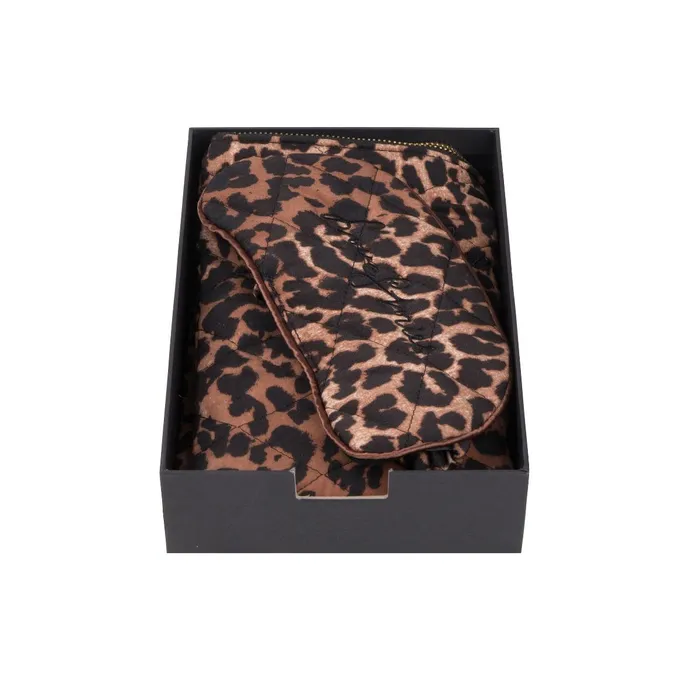 Women Bags Love Stories Sleepover Set Leopard