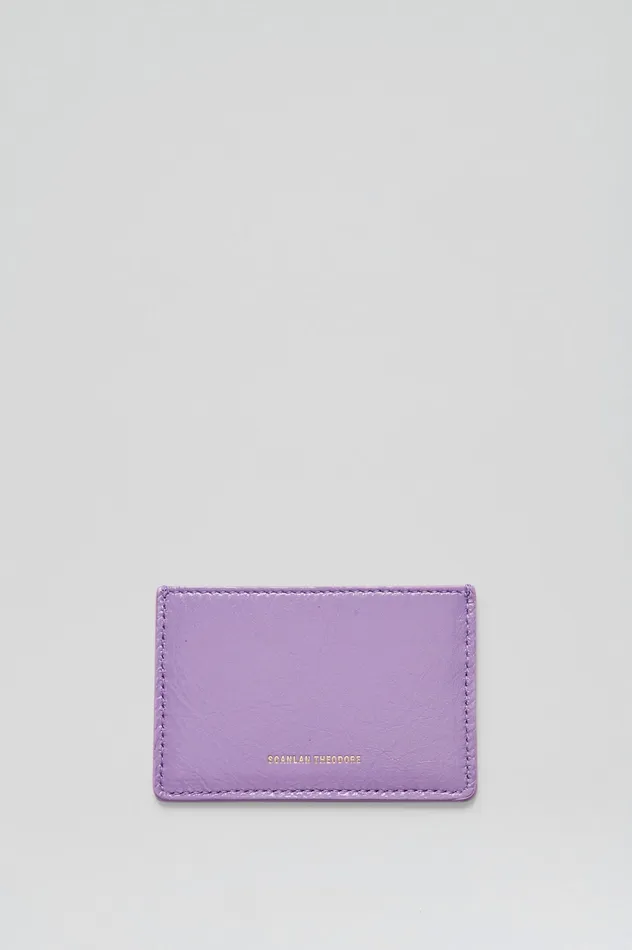 Women Bags Scanlan Theodore FLAT CARD HOLDER LILAC Women Bags Scanlan Theodore FLAT CARD HOLDER LILAC