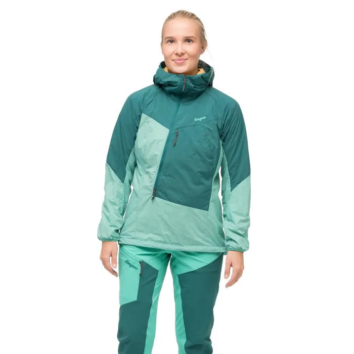 Women Bergans Of Norway Anoraks Tind Windbreaker Anorak Light Malachite Green Malachite Green Women Bergans Of Norway Anoraks Tind Windbreaker Anorak Light Malachite Green Malachite Green