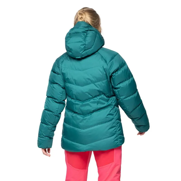Women Bergans Of Norway Down Jackets Tind Mountain Down Jacket Malachite Green
