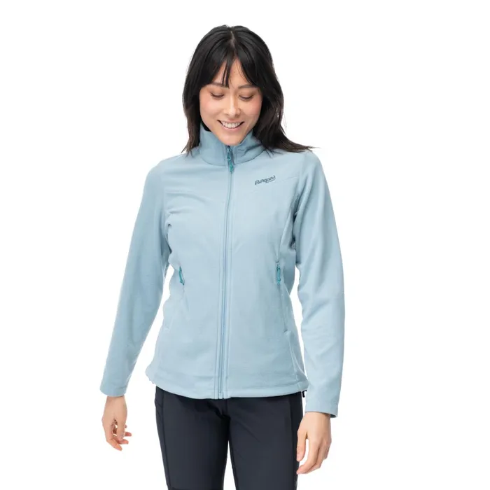 Women Bergans Of Norway Fleece Finnsnes Fleece W Jacket Smoke Blue