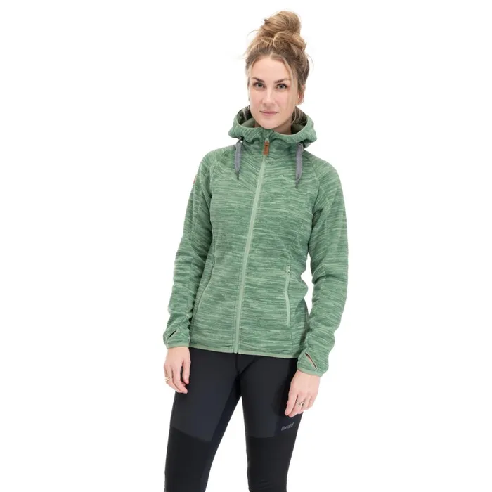 Women Bergans Of Norway Fleece Hareid Fleece W Jacket Jade Green