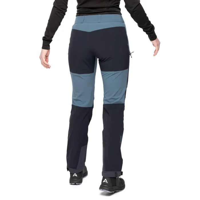 Women Bergans Of Norway Hiking Pants Bekkely Hybrid W Pants Orion Blue Black