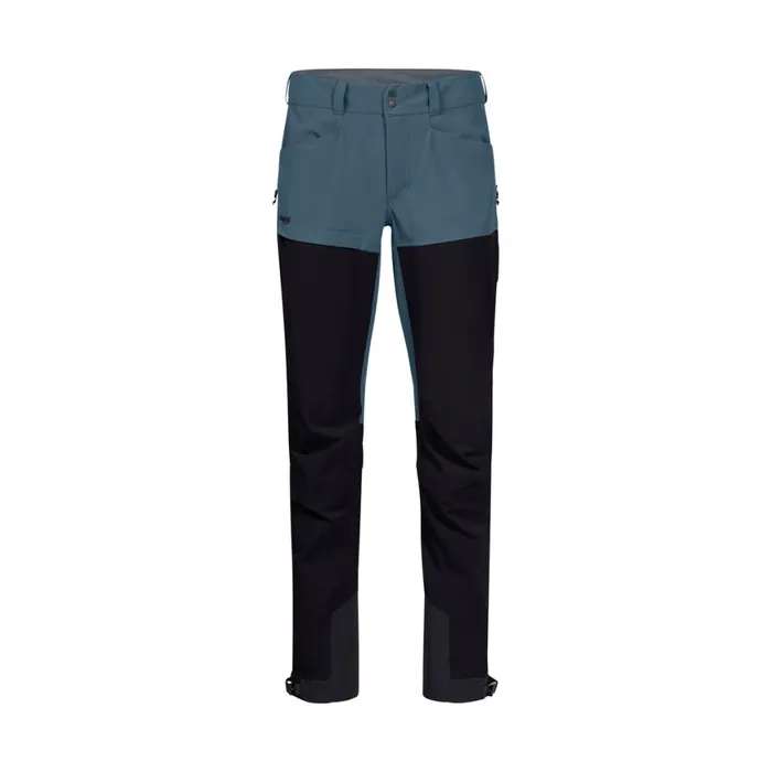Women Bergans Of Norway Hiking Pants Bekkely Hybrid W Pants Orion Blue Black