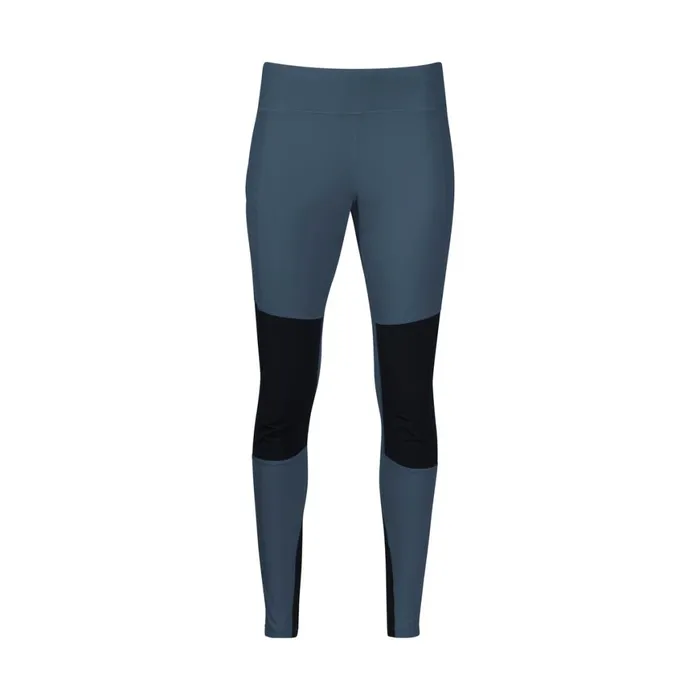 Women Bergans Of Norway Hiking Pants Flyen Outdoor Tights Orion Blue Black