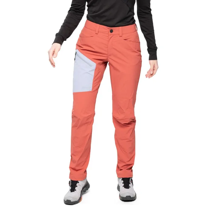Women Bergans Of Norway Hiking Pants Vaagaa Light Softshell Pants Rusty Dust Husky Blue Women Bergans Of Norway Hiking Pants Vaagaa Light Softshell Pants Rusty Dust Husky Blue