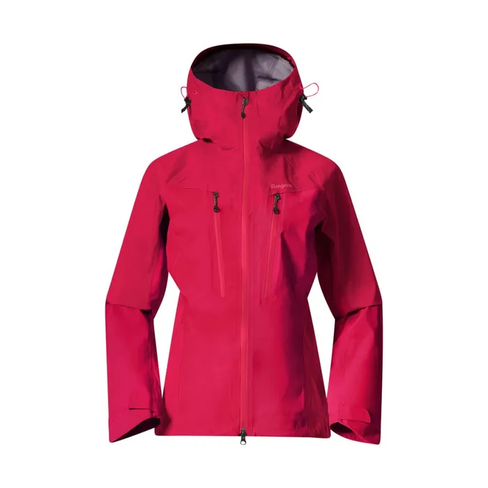 Women Bergans Of Norway Shell Jackets Tind 3l Shell Jacket Alpine Rose