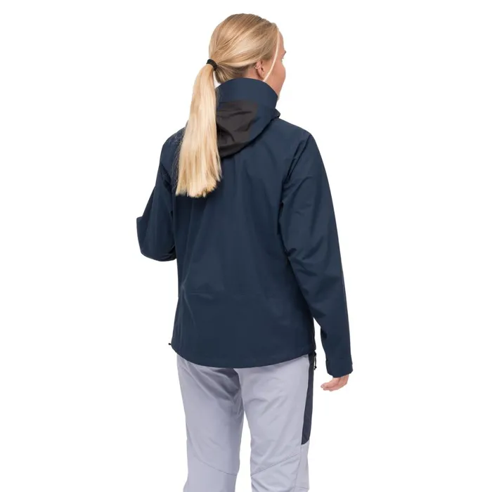 Women Bergans Of Norway Shell Jackets Vaagaa Allround 3l Shell Jacket Navy Blue