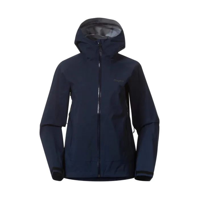 Women Bergans Of Norway Shell Jackets Vaagaa Allround 3l Shell Jacket Navy Blue