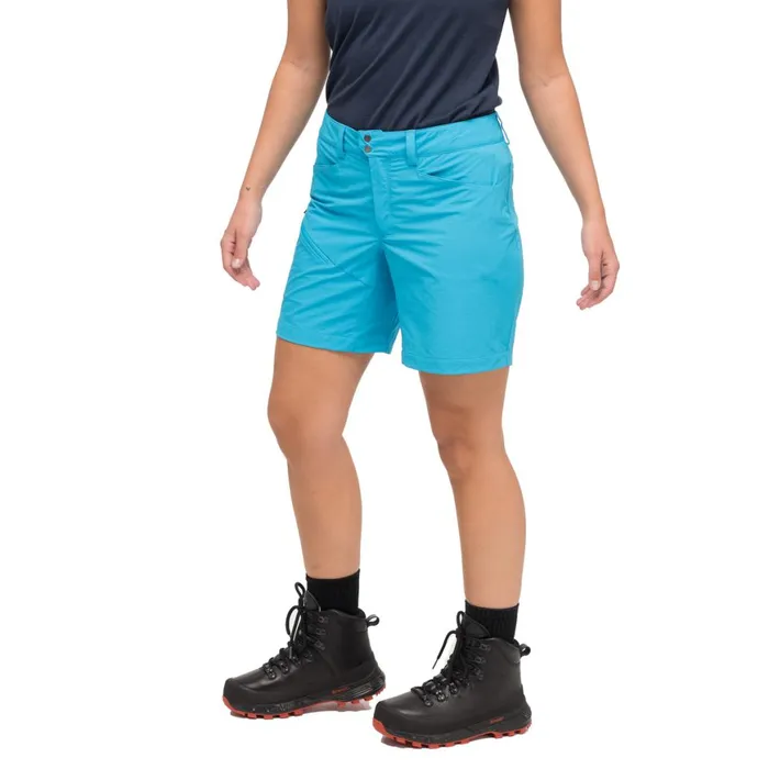 Women Bergans Of Norway Shorts Rabot Light Softshell Shorts Aqua Lagoon
