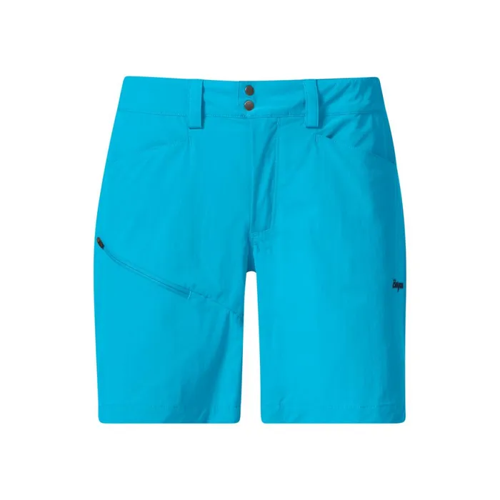 Women Bergans Of Norway Shorts Rabot Light Softshell Shorts Aqua Lagoon