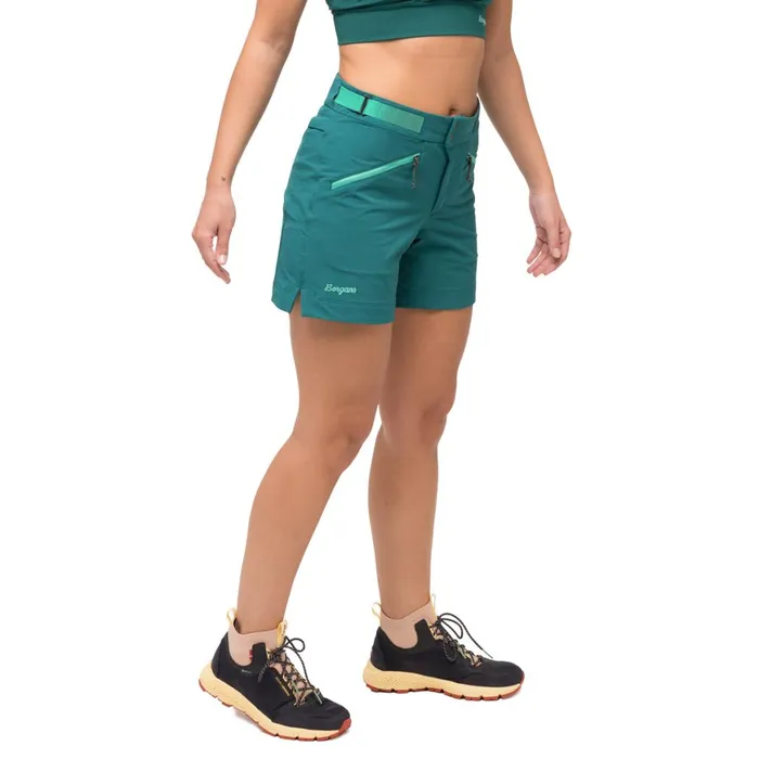 Women Bergans Of Norway Shorts Tind Softshell Shorts Malachite Green