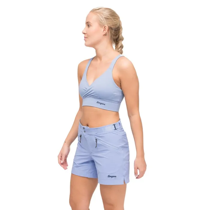 Women Bergans Of Norway Singlets Tind Light Support Top Blueberry Milk
