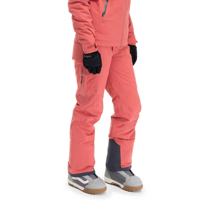 Women Bergans Of Norway Ski Pants Oppdal Insulated Lady Pants Rusty Dust