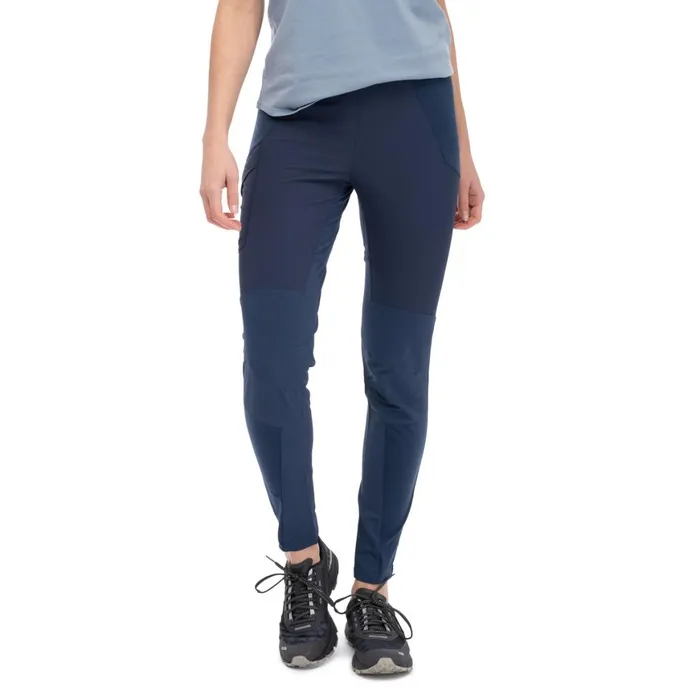 Women Bergans Of Norway Softshell Pants Flyen Original Tight Pants Navy Blue