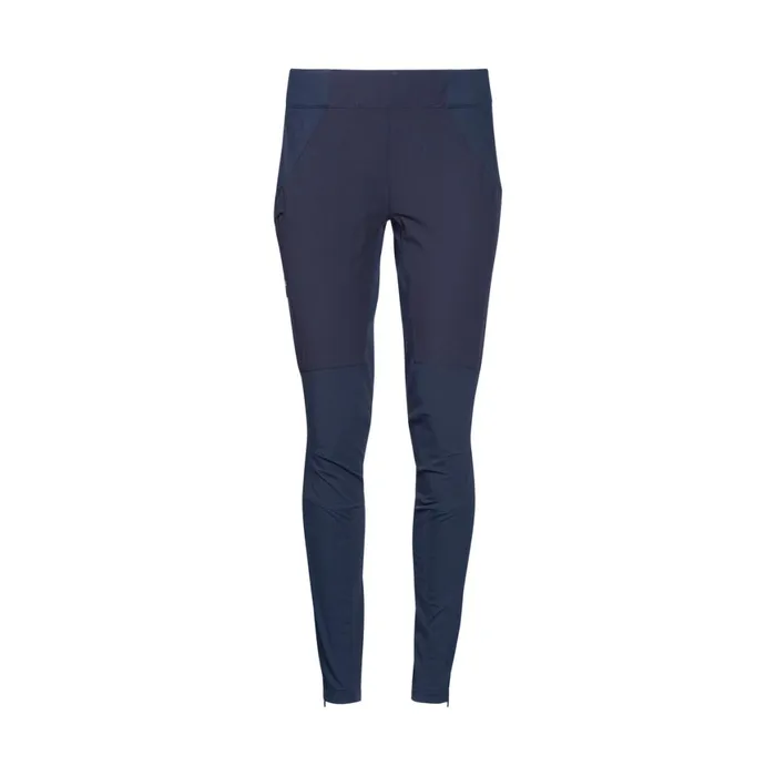 Women Bergans Of Norway Softshell Pants Flyen Original Tight Pants Navy Blue