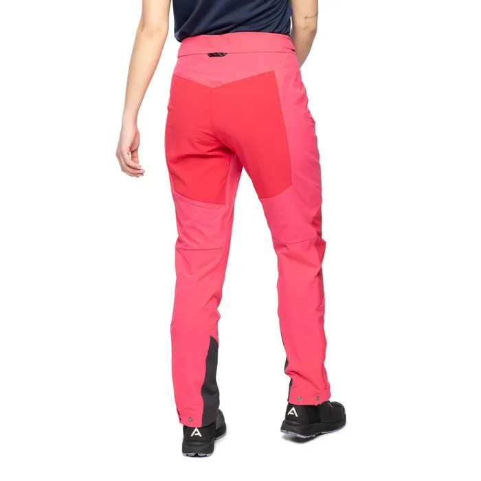 Women Bergans Of Norway Softshell Pants Tind Softshell Pants Light Alpine Rose Alpine Rose