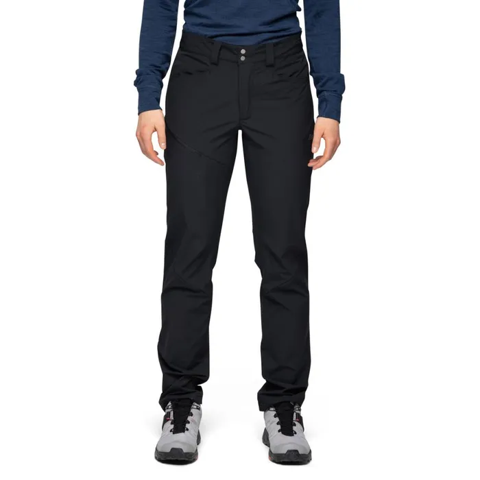 Women Bergans Of Norway Softshell Pants Vandre Light Softshell Pants Black