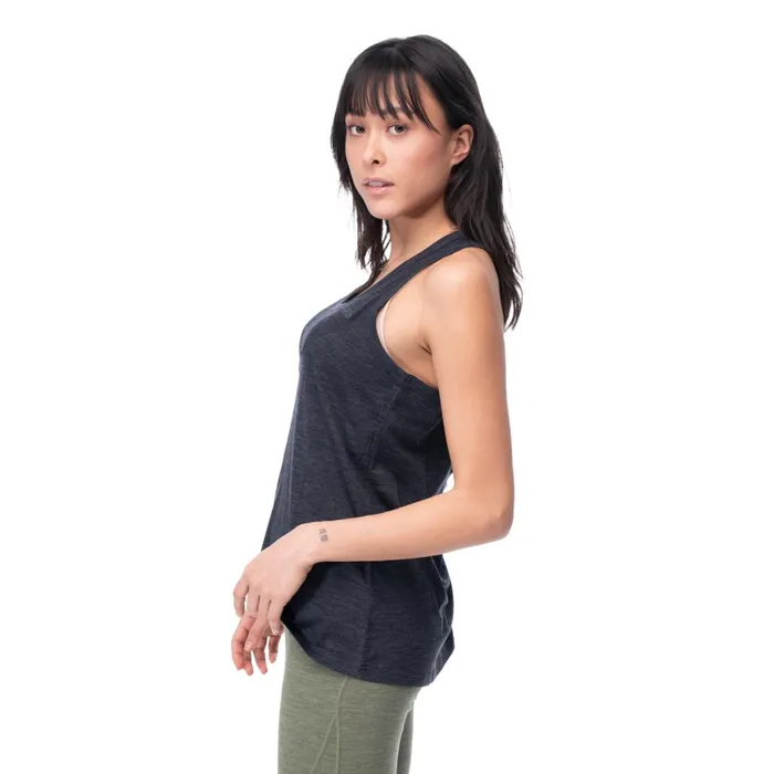 Women Bergans Of Norway Wool TShirts And Tops InnerLight W Singlet Solid Charcoal