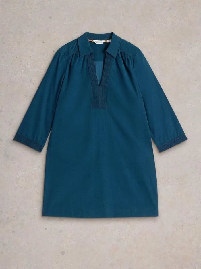 Women Blaire Cord Tunic Dk Teal White Stuff Shirts and Blouses Women Blaire Cord Tunic Dk Teal White Stuff Shirts and Blouses