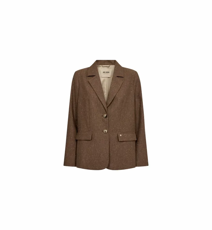 Women Blazers MOS MOSH MMEsther Zenia Blazer Rain Drum Women Blazers MOS MOSH MMEsther Zenia Blazer Rain Drum