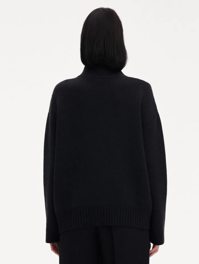 Women Blouses and Knits Oscar De La Renta Dandelion Crystal Embroidered Pullover Charcoal Women Blouses and Knits Oscar De La Renta Dandelion Crystal Embroidered Pullover Charcoal