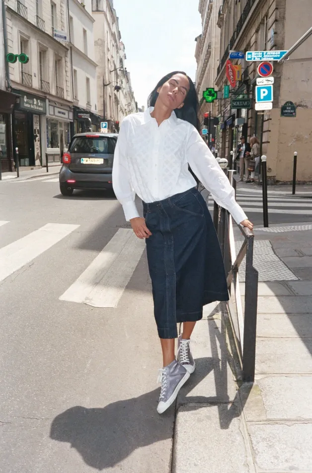 Women Blouses and Tops MOS MOSH MMHLove India Blouse 8211 HEYANNO White Women Blouses and Tops MOS MOSH MMHLove India Blouse 8211 HEYANNO White