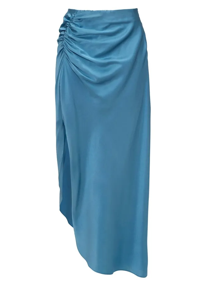 Women Bottoms Robert Graham TATUM SKIRT Steel