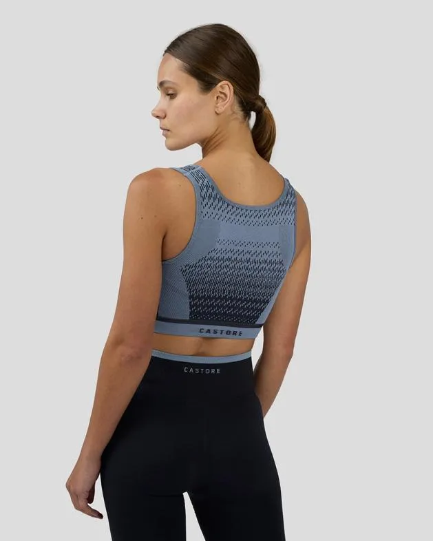 Women Castore Sports Bras WoFlow Sports Bra 8211 Midnight Navy
