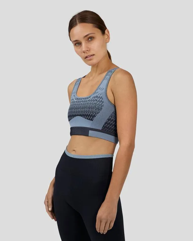 Women Castore Sports Bras WoFlow Sports Bra 8211 Midnight Navy