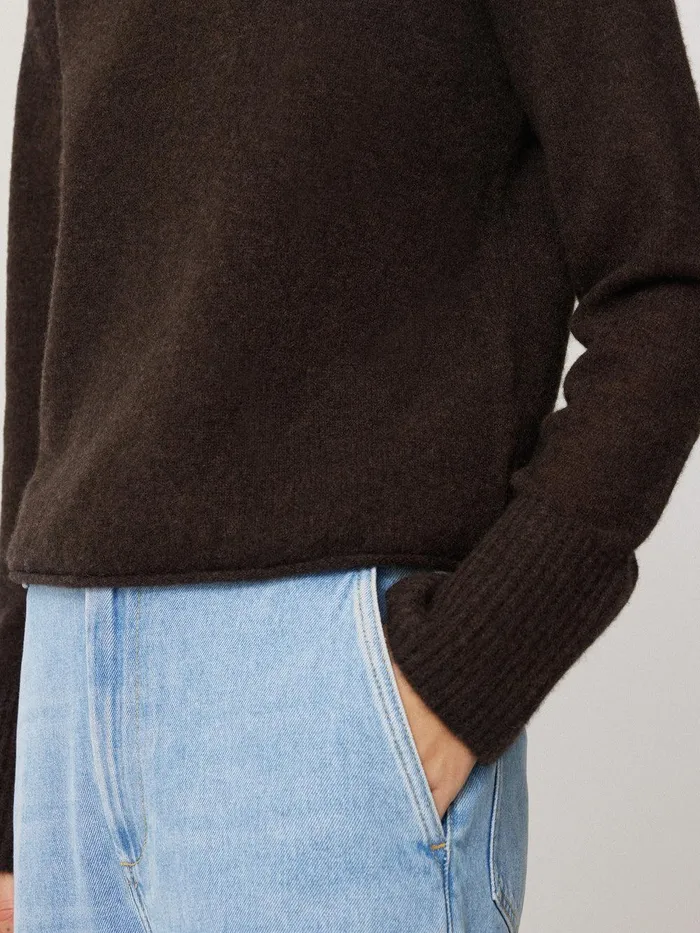 Women Cloud Cashmere Eldon Jumper Brown Jigsaw Knitwear and Cashmere