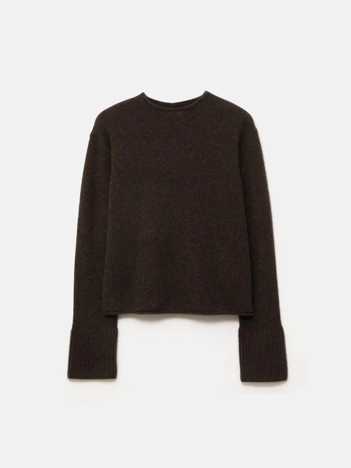 Women Cloud Cashmere Eldon Jumper Brown Jigsaw Knitwear and Cashmere