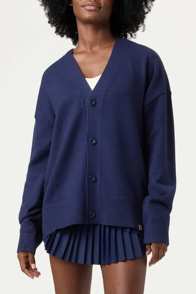 Women Coats and Jackets Fila Baseline Cardigan 400 Fila Navy Women Coats and Jackets Fila Baseline Cardigan 400 Fila Navy