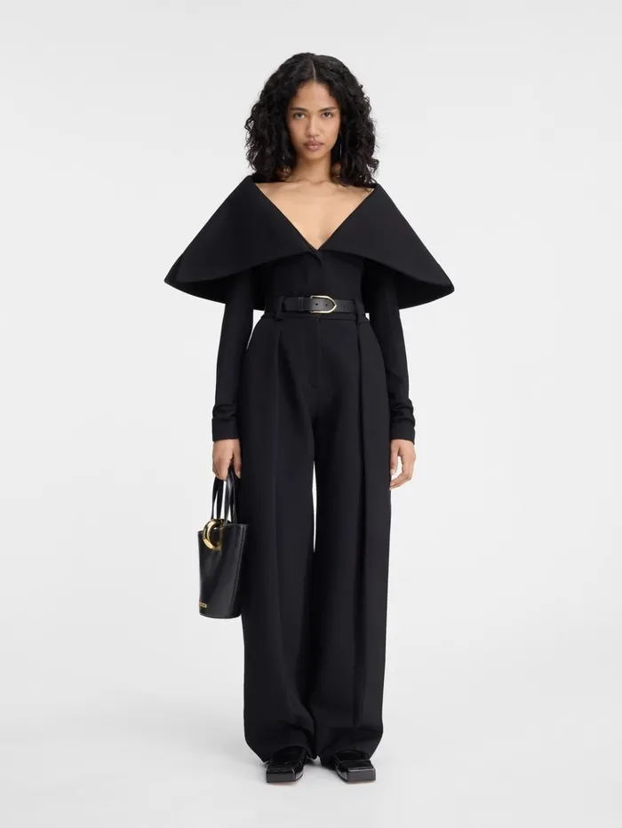 Women Coats and Jackets JACQUEMUS The Giacca Jacket Black