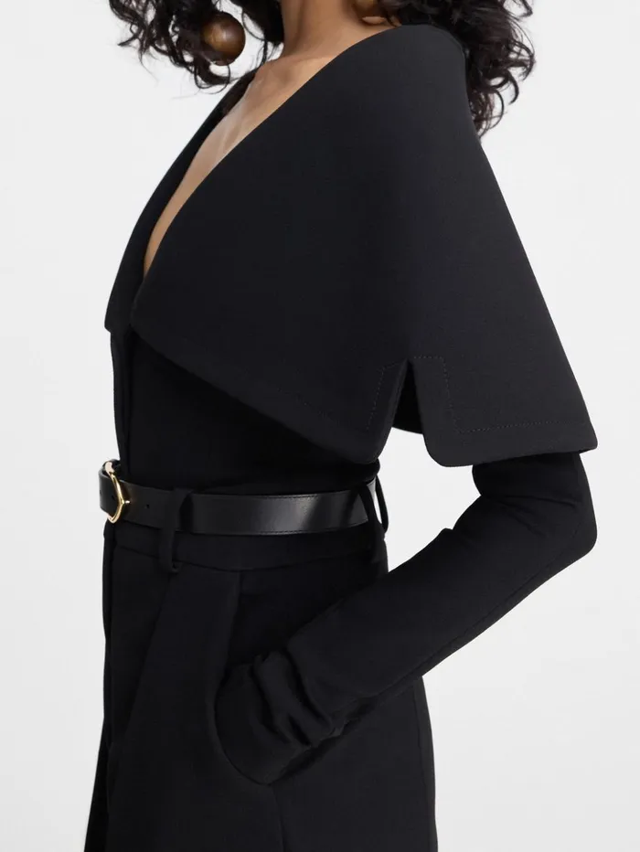 Women Coats and Jackets JACQUEMUS The Giacca Jacket Black Women Coats and Jackets JACQUEMUS The Giacca Jacket Black
