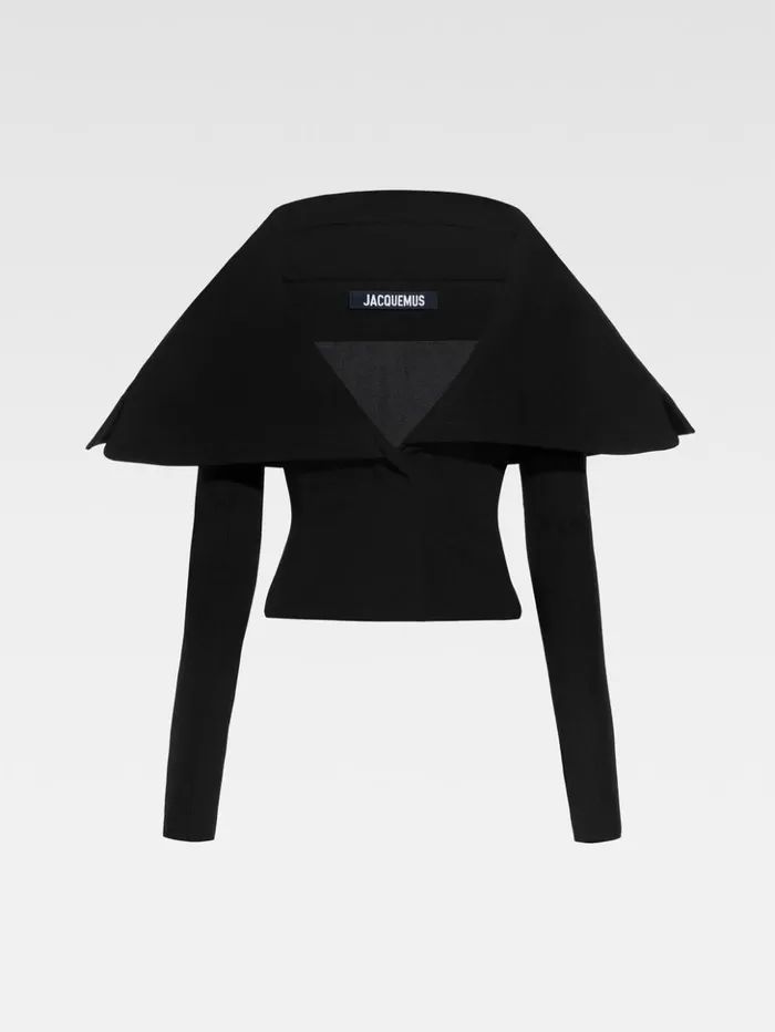 Women Coats and Jackets JACQUEMUS The Giacca Jacket Black Women Coats and Jackets JACQUEMUS The Giacca Jacket Black