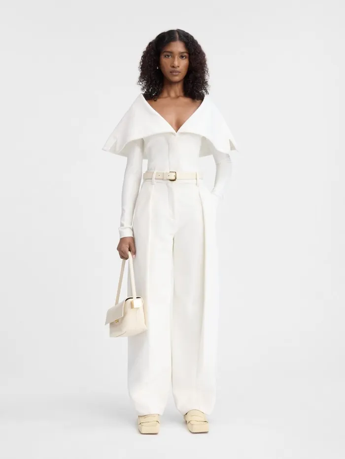 Women Coats and Jackets JACQUEMUS The Giacca Jacket White