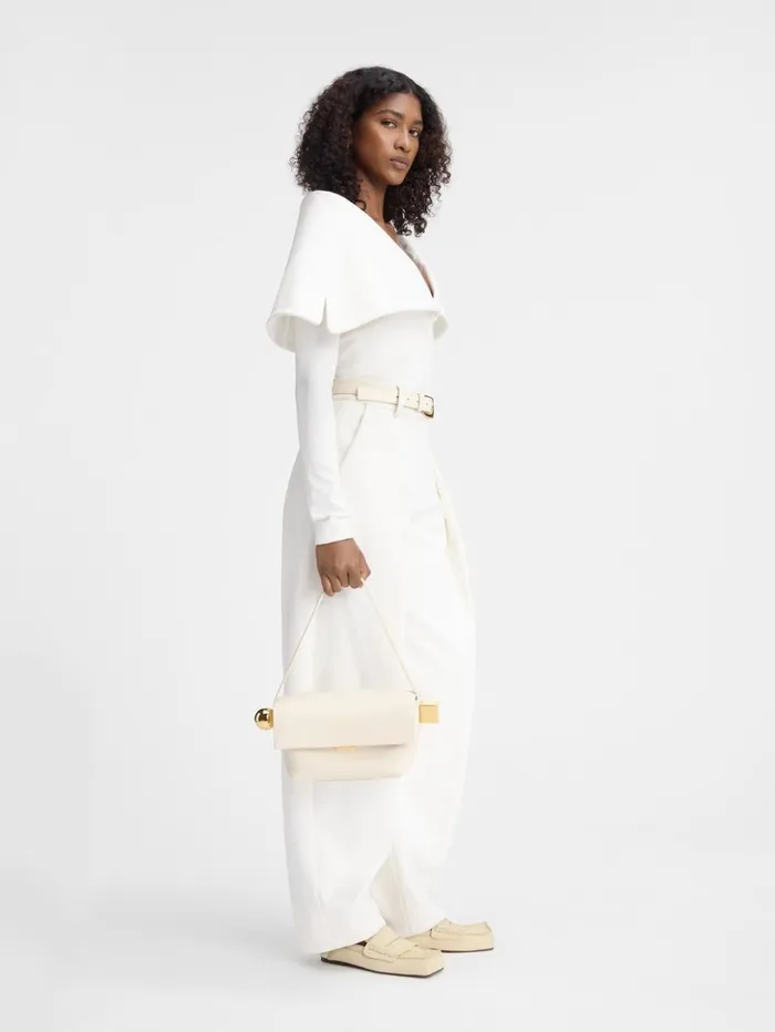 Women Coats and Jackets JACQUEMUS The Giacca Jacket White Women Coats and Jackets JACQUEMUS The Giacca Jacket White
