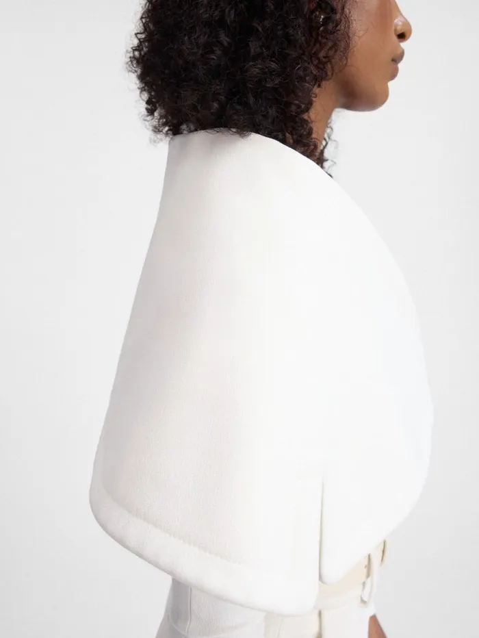 Women Coats and Jackets JACQUEMUS The Giacca Jacket White Women Coats and Jackets JACQUEMUS The Giacca Jacket White