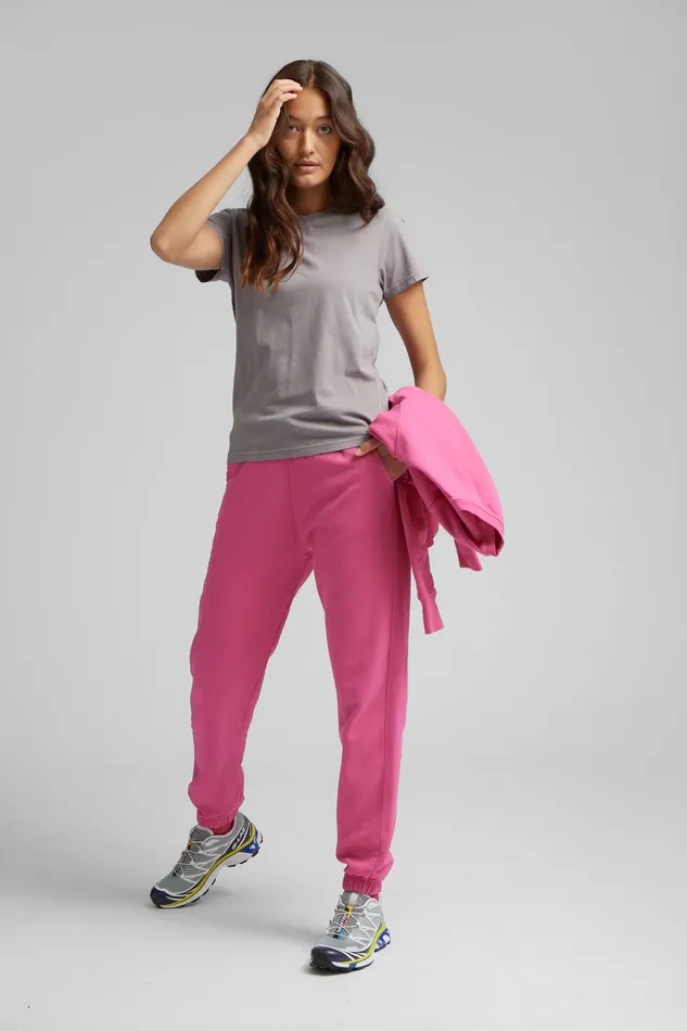 Women Colorfulstandard Organic Sweatpants 8211 Petrol Blue Sweatpants