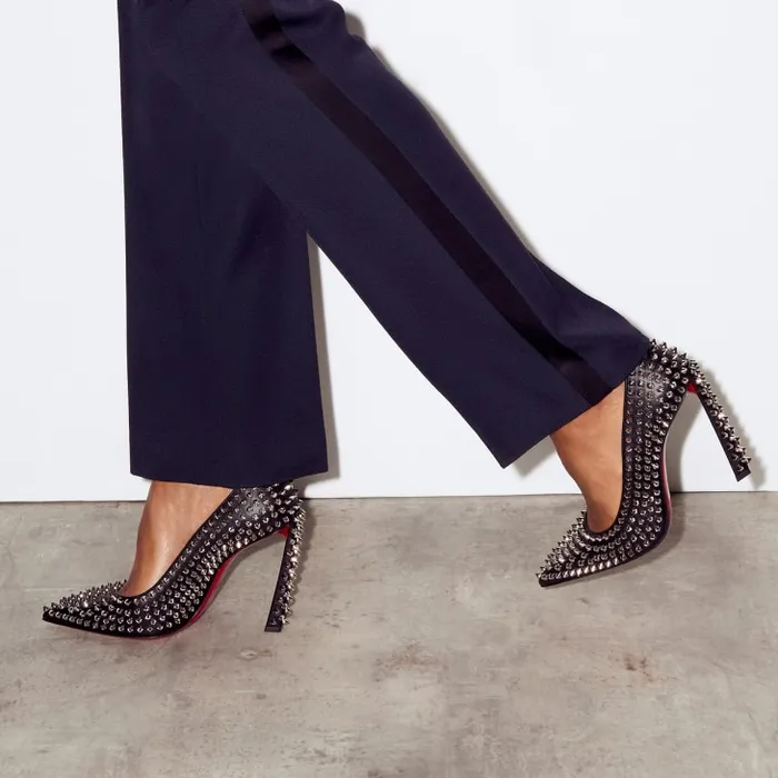 Women Condora Spikes 100 Mm Pumps 8211 Nappa Leather 8211 Black Christian Louboutin Pumps Women Condora Spikes 100 Mm Pumps 8211 Nappa Leather 8211 Black Christian Louboutin Pumps