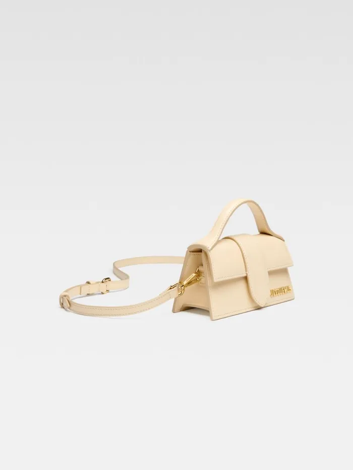 Women Crossbody and Handbags JACQUEMUS The Bambino Ivory Women Crossbody and Handbags JACQUEMUS The Bambino Ivory