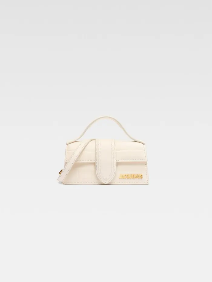 Women Crossbody and Handbags JACQUEMUS The Bambino Light Ivory